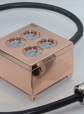 CMaudio  美国WATTGATE 联手打造瓦特 381 镀金紫铜音响级排插