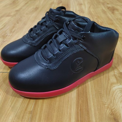 武林一号头层牛皮牛筋底太极鞋保暖太极棉鞋冬季男女功夫鞋