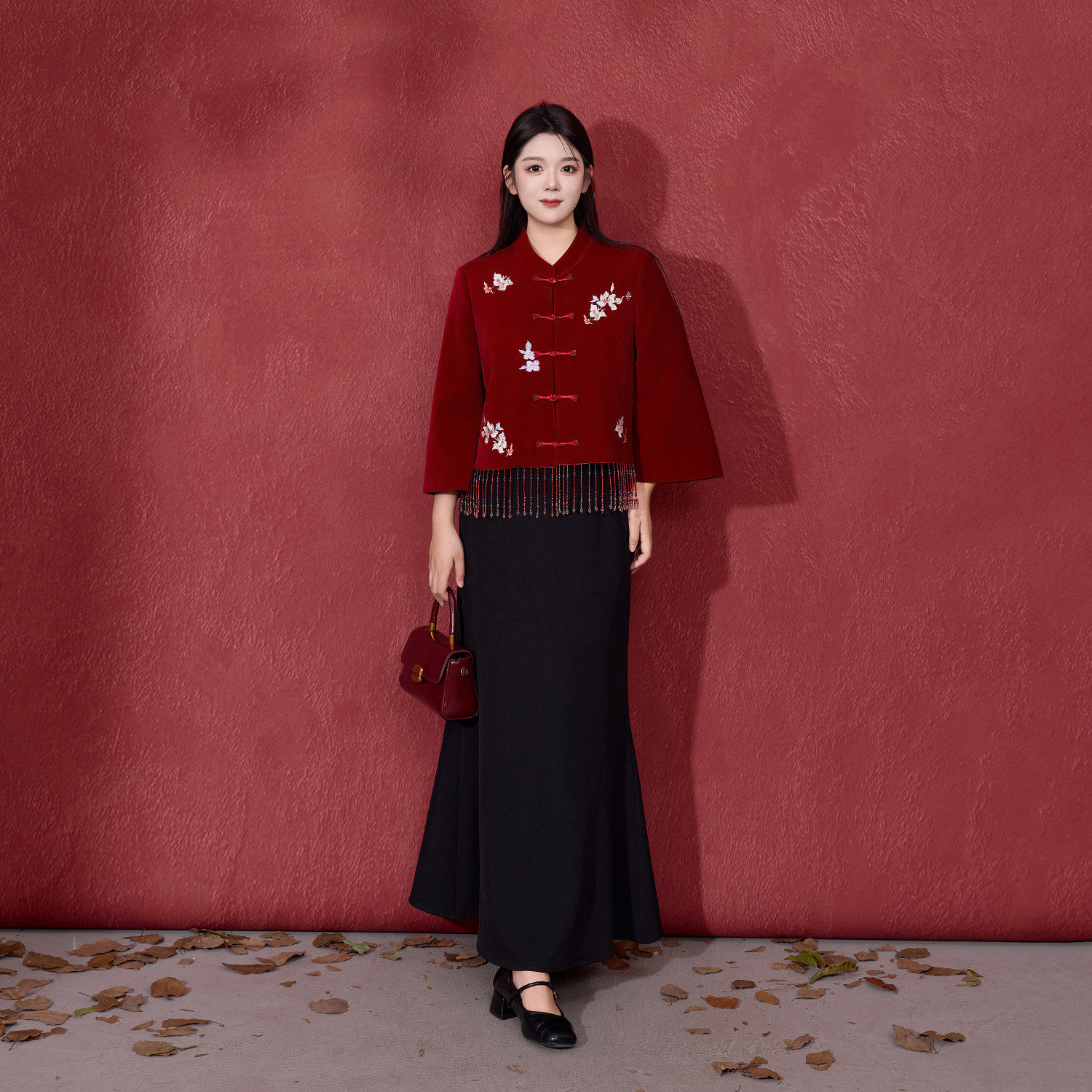 蛋妹秋季大码女装微胖MM