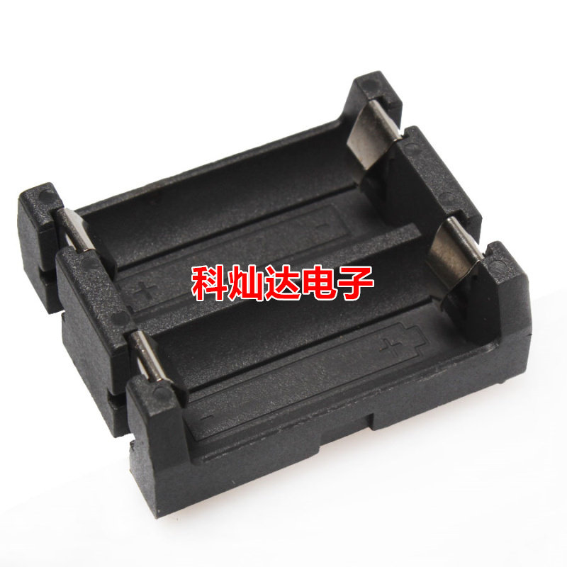 2节CR123A 16340电池盒 LIR123A电池座 两节电池 PCB用带插针