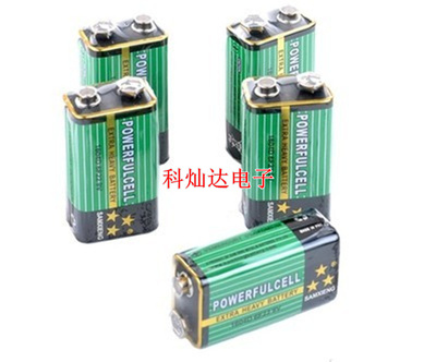 V电池6F22方块叠层万能表
