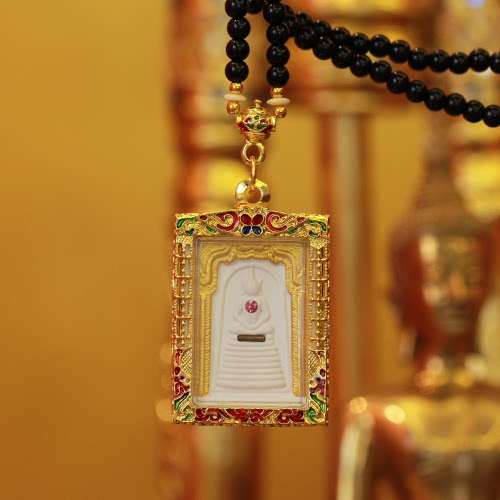 昕福 泰国佛牌真品 崇迪 丛笛 佛  遮面佛  龙婆本