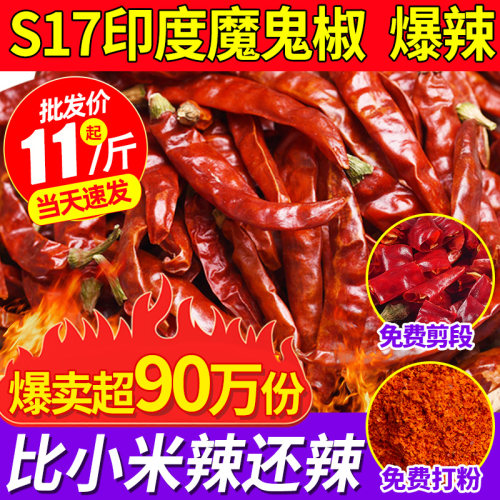 印度魔鬼椒干辣椒特辣变态辣特惠