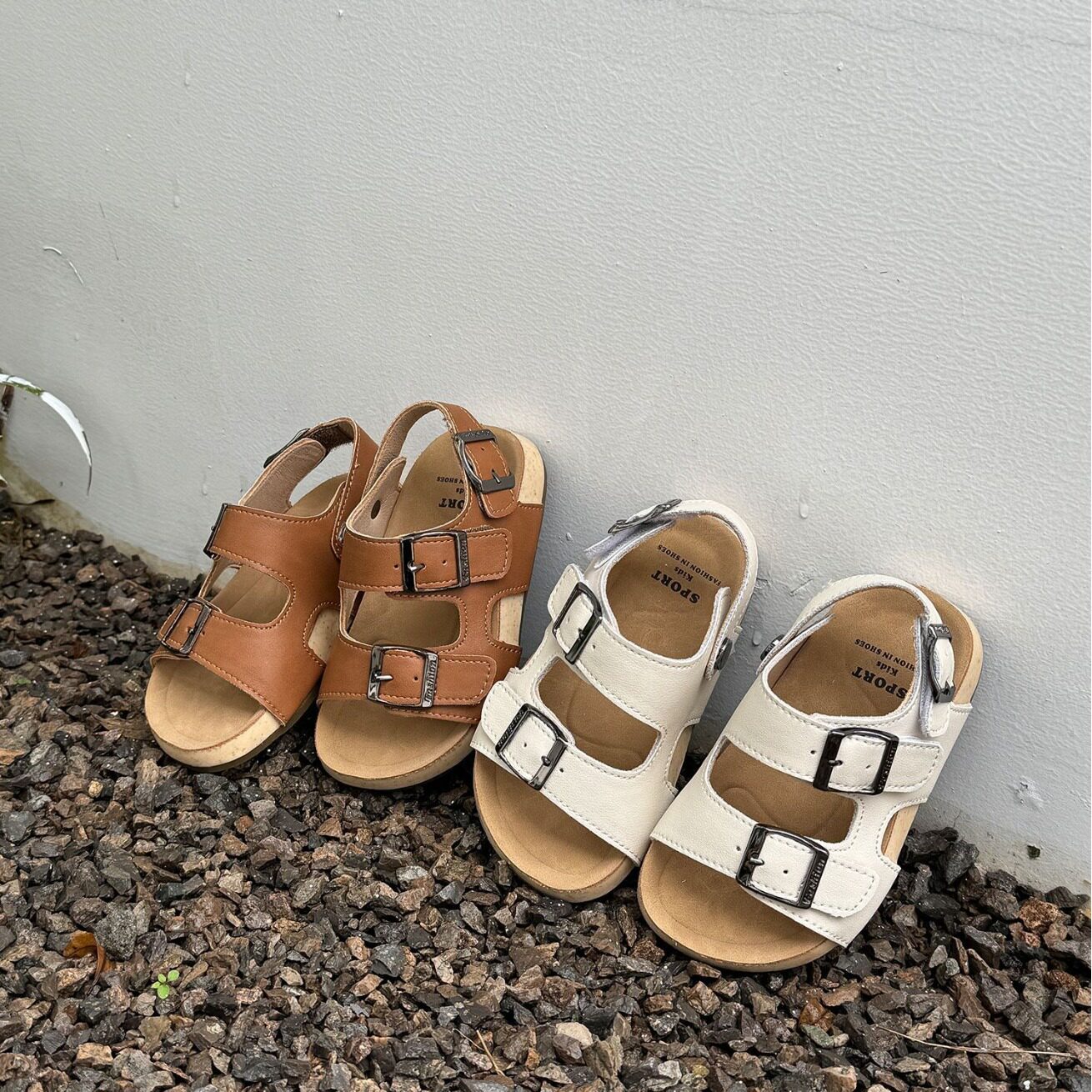 夏季儿童凉鞋2026新款韩版男童露趾沙滩鞋软底勃肯鞋女童休闲宝宝