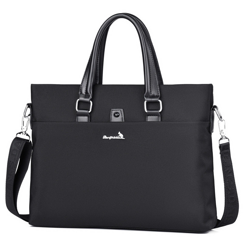 亏本清仓真皮男士商务公文包牛津布单肩斜挎手提包礼品包包会议包