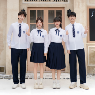朗诵合唱比赛演出服初中生高中生小学生运动会毕业季班服校服套装