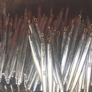 新锚鱼长条形带环铅坠防挂底圆柱型铅坨铅坠钓鱼铅钓鱼铅坠远投铅