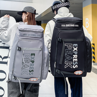超大容量运动训练滑雪包雪鞋 背包双肩包 头盔衣服收纳包旅行包男士