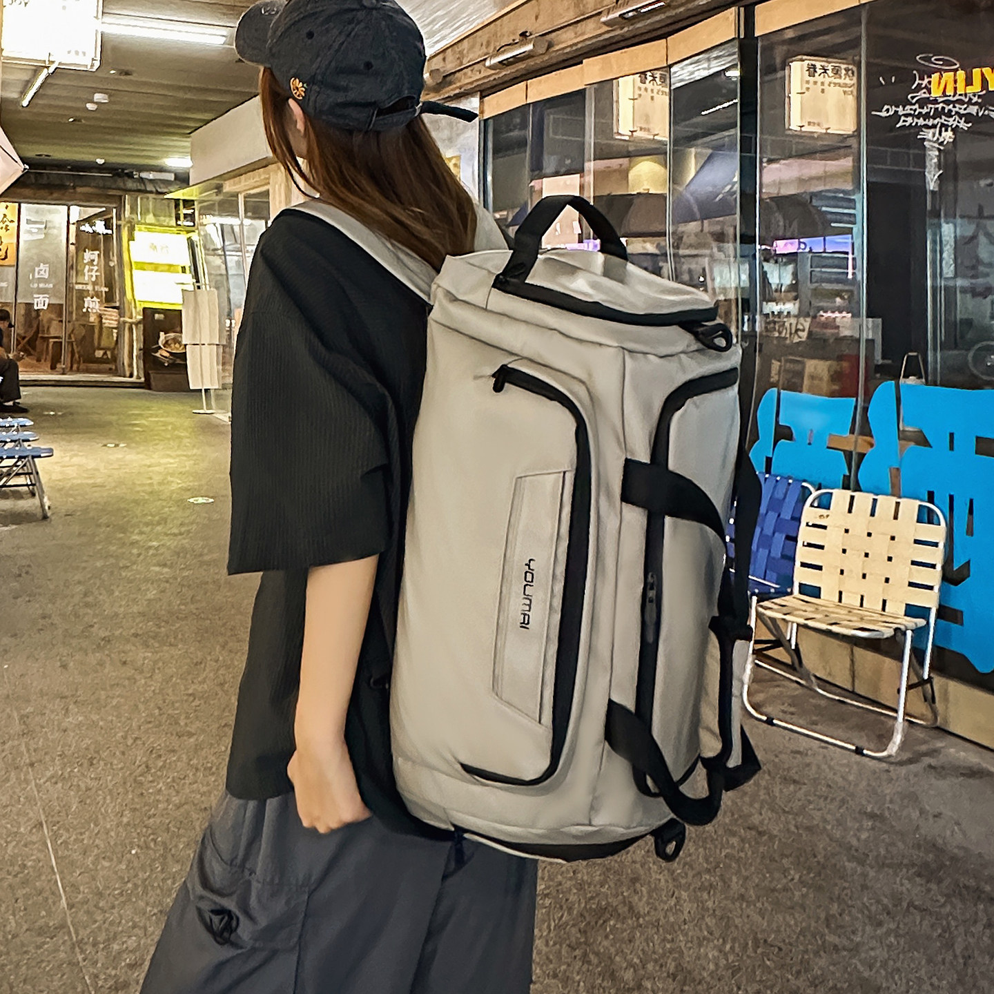 短途旅行包多功能手提健身包