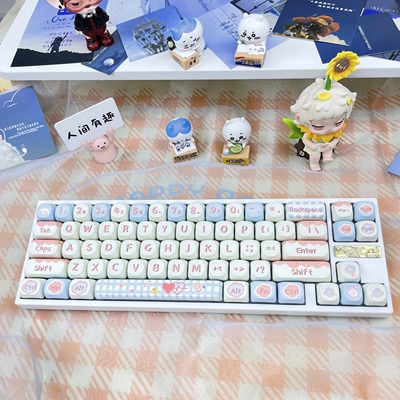 藏在时光里的FAYA盲盒手办键盘