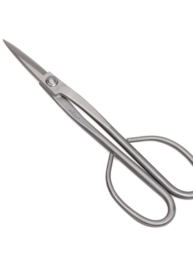 不锈钢长柄剪RS-02 叶芽剪 嫩叶剪 兰花剪 兰花分苗剪 正圆龙牙