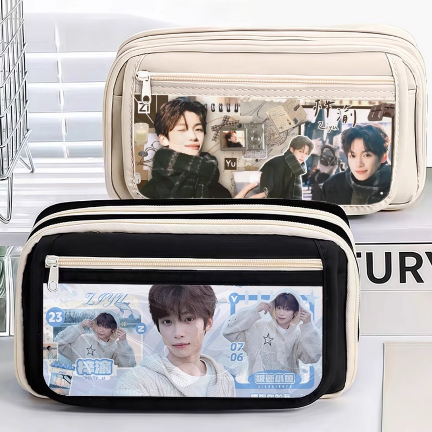 梓渝款笔袋明星周边痛包笔袋