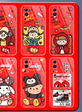 适用于vivoV2073A透明手机壳日韩嘻哈风iQOOZ3防滑软手机套耐脏简