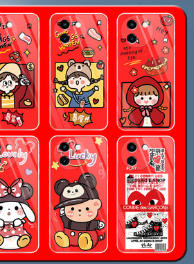 适用于vivoV2353DA透明手机壳日韩嘻哈风Y200t防滑软手机套耐脏简