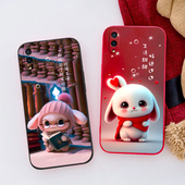 适用于vivoV1809A直边手机壳可爱龙族国风高颜值V1809T硅胶保护套