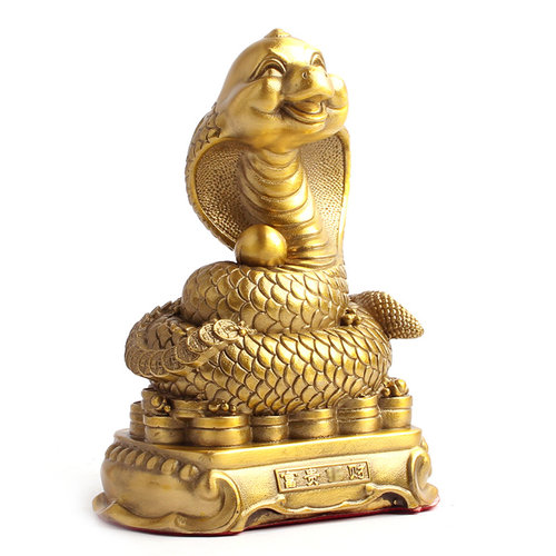 铜蛇摆件金蛇生肖蛇饰品