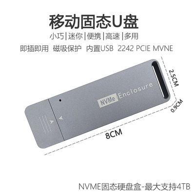nvme硬盘盒移动固态转