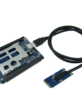 mini pci-e转ExpressCard转接卡 笔记本mini pcie转express扩展卡