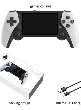 新款M25开源掌机掌上游戏机电视HDMI双无线手柄便携式PS1游戏