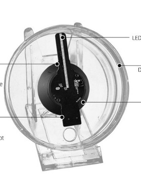 新款11CM桌面透明式裸眼3D全息广告机风扇屏HOLOGRAM LED FAN