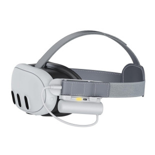 Meta quest 3S布艺头戴5000mah续航电池VR配件舒适可替换调节头带