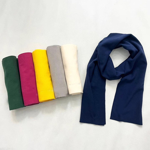 日系儿童围巾男女童宝宝冬季保暖围巾亲子围巾保暖软糯抓绒围脖