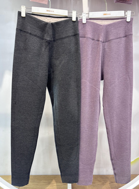 新1系冬女士棉裤裤尔热单层保暖裤绵羊毛贴片中厚高腰打底裤67885