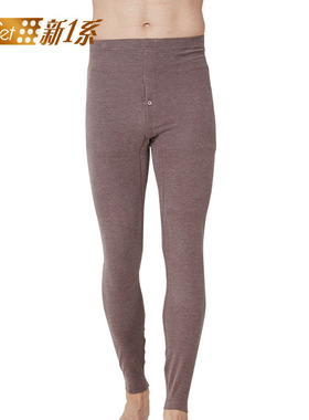 Newset/新1系新一系冬季男保暖裤加绒加厚臀部膝盖有贴片保暖秋裤