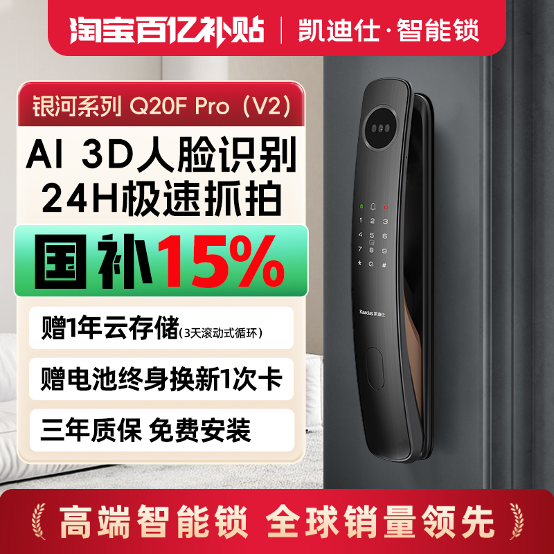 【认准官旗】凯迪仕Q20FProV2