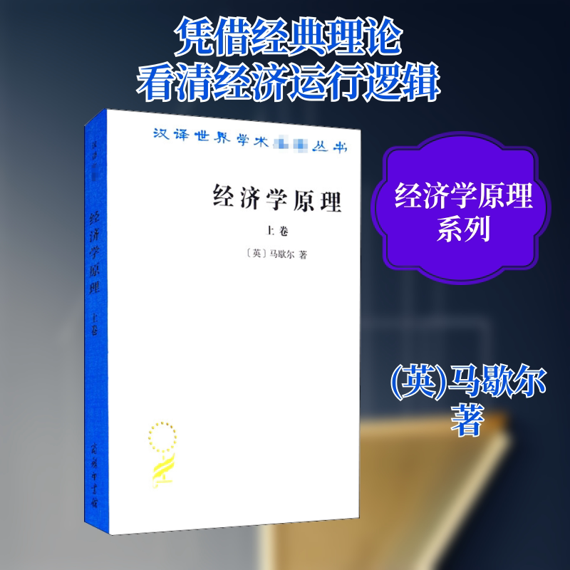 经济学原理 上卷 商务印书馆 (英)马歇尔 著 朱志泰 译 世界及各国经济概况图片