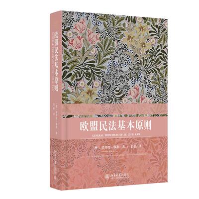 现货北大正版 欧盟民法基本原则诺贝特·赖希北京大学出版社9787301354698