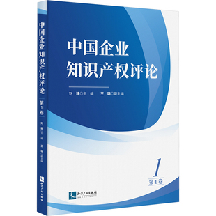 正版现货 中国企业知识产权评论 第1卷 刘建,王璐 编 知识产权出版社 法学理论
