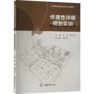 正版现货 修建性详细规划实训尹娟,张作昌 编重庆大学出版社大学教材