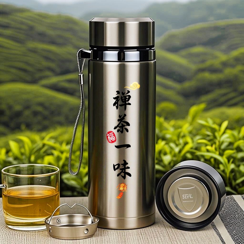 304保温杯茶隔保冷车载杯泡茶杯
