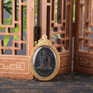 龙婆瑞亲签 带萨玛空卡 龙婆瑞2539早期自身带刻画 泰国佛牌正品