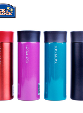 乐扣乐扣马克保温杯女士随手水杯304不锈钢340ml便携茶杯LHC4018