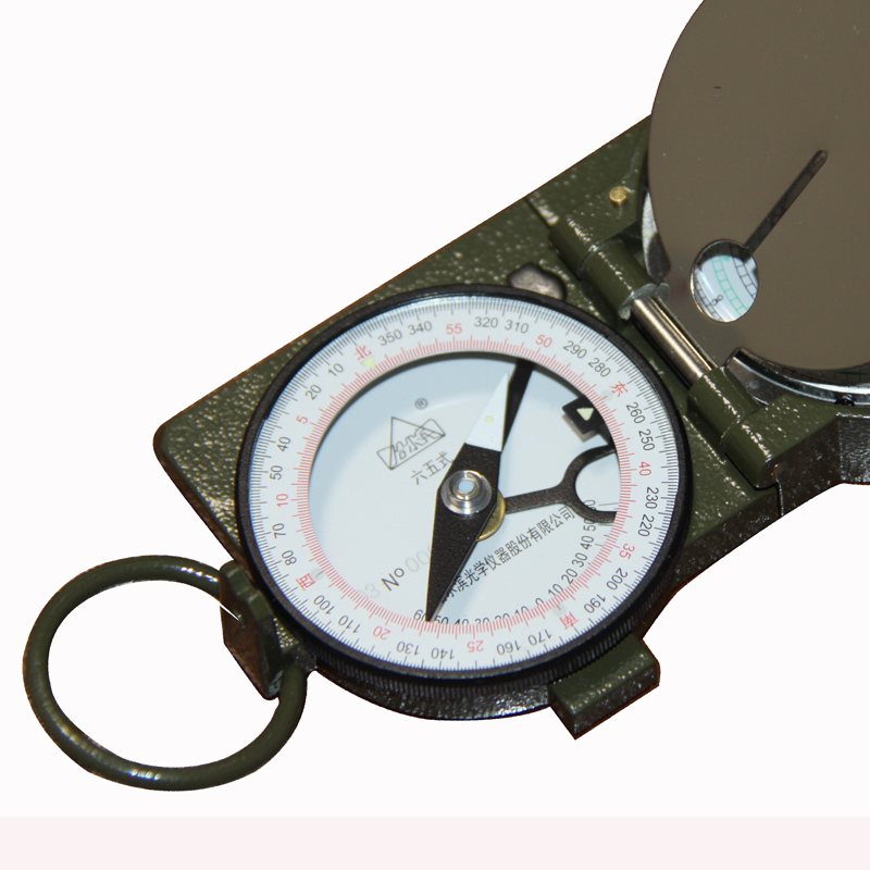 哈光正品罗盘仪六五指北针