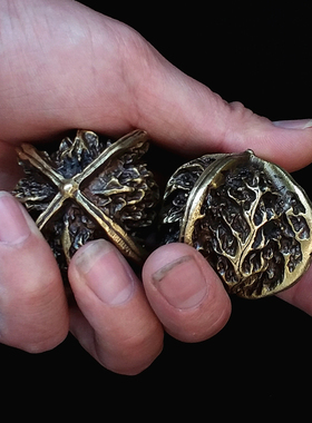 仿古风送长辈健身按摩手球文玩