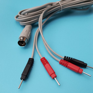 五芯1分4导线连接线电极线中宝DDS酸碱平体控仪电疗仪手套线