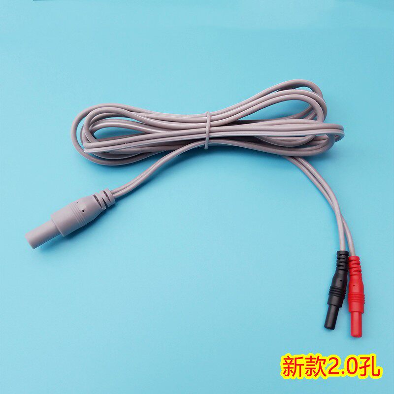 御健，耀洋康达电疗仪连接线，电极输出导线5.5安规头