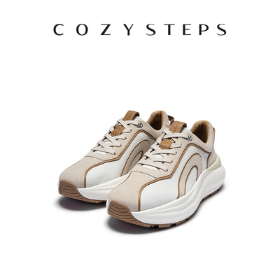 cozysteps头层牛皮增高休闲鞋