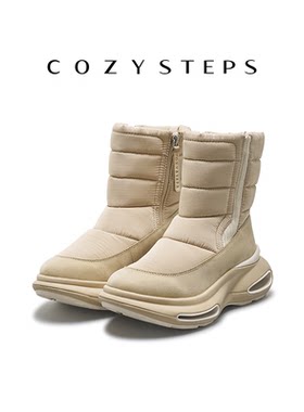 【反季清仓】COZY STEPS休闲雪地靴增高厚底皮毛一体雪地靴8121