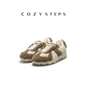 STEPS可至新款 女士轻盈法棍德训鞋 舒适毛毛潮流时尚 COZY 休闲鞋