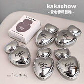 kakashow爱心悸动唇釉柔雾细腻丝滑质地上嘴浓郁显色贴肤爱心唇釉