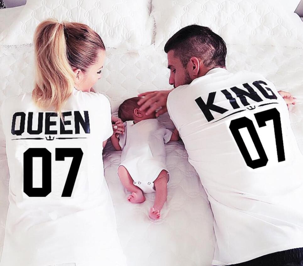 2017 letter print Tee shirt Summer couple women men t-shirts