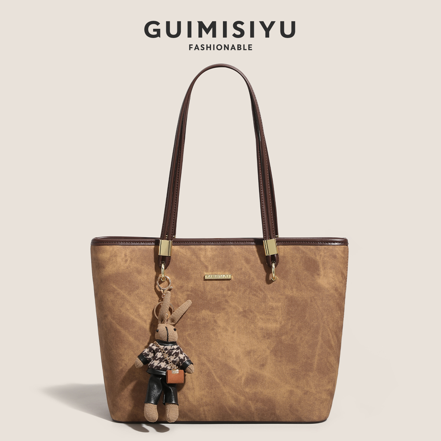 上班简约大容量包包单肩包