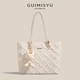 GUIMISIYU新款 2026托特包女小众大容量通勤单肩包百搭手提腋下包