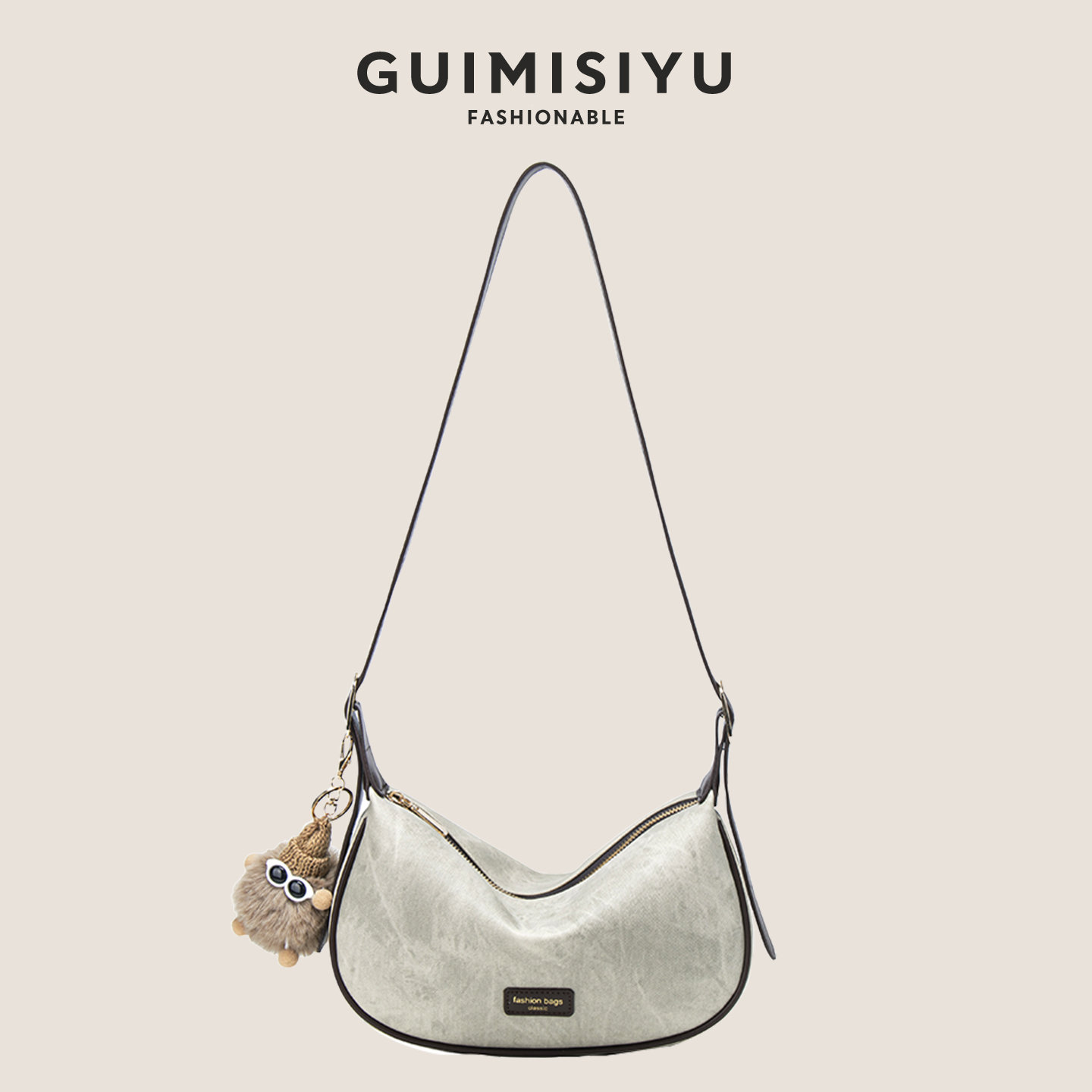 简约高级感百搭单肩斜挎包