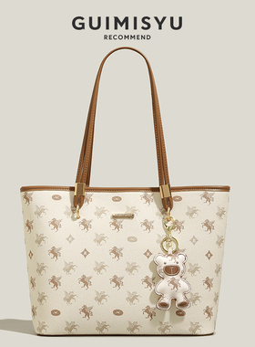 GUIMISIYU原创托特包2026新款小众手提大容量上课通勤单肩腋下包