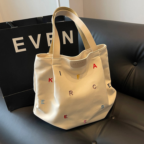 单肩包字母包手提袋休闲风